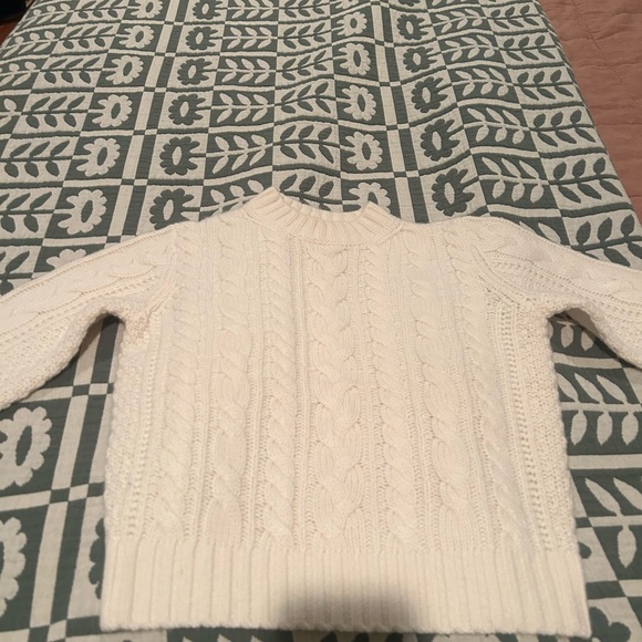 Doen Cartwright Cable Knit Sweater - Cream, size XS. In excellent condition. - Picture 3 of 5